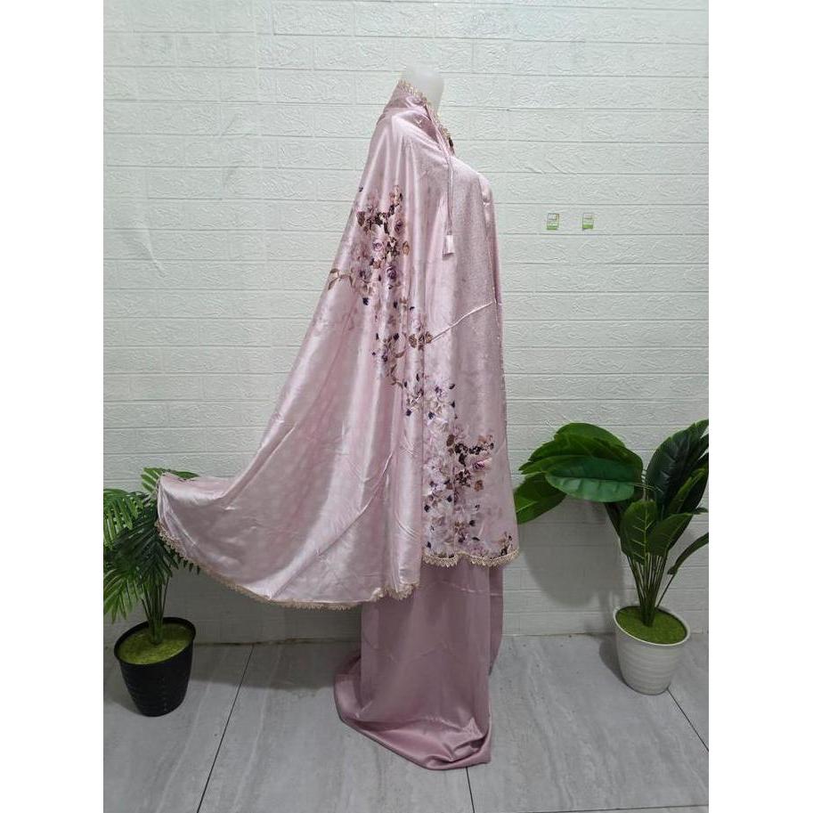 Mukena Armani silk Dewasa Armani Silk 2in1