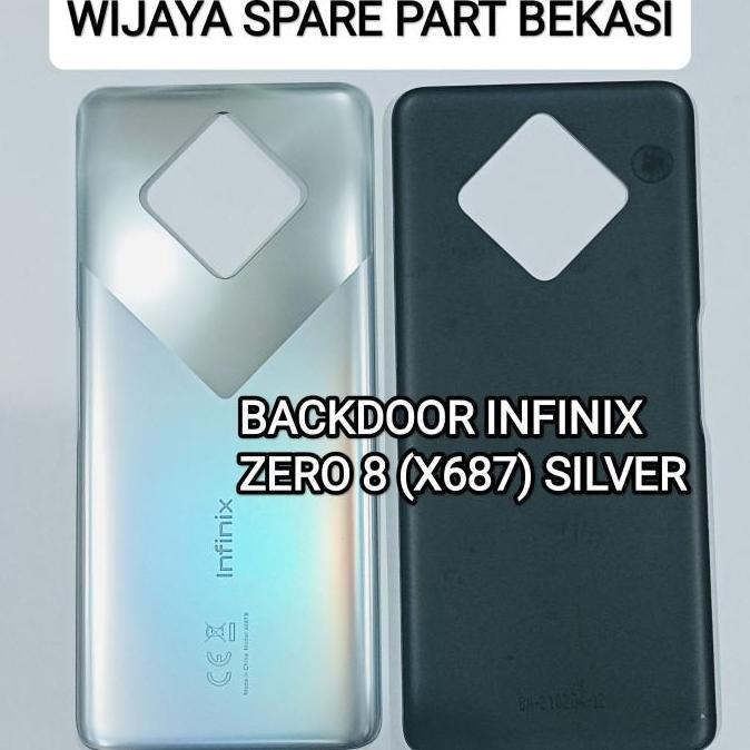 BACKDOOR INFINIX ZERO 8 (X687) SILVER