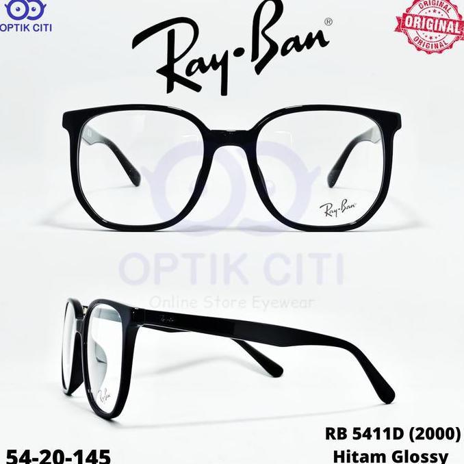 Grosir Frame Kacamata Kotak Pria Wanita Rayban Original Rb 5411 D