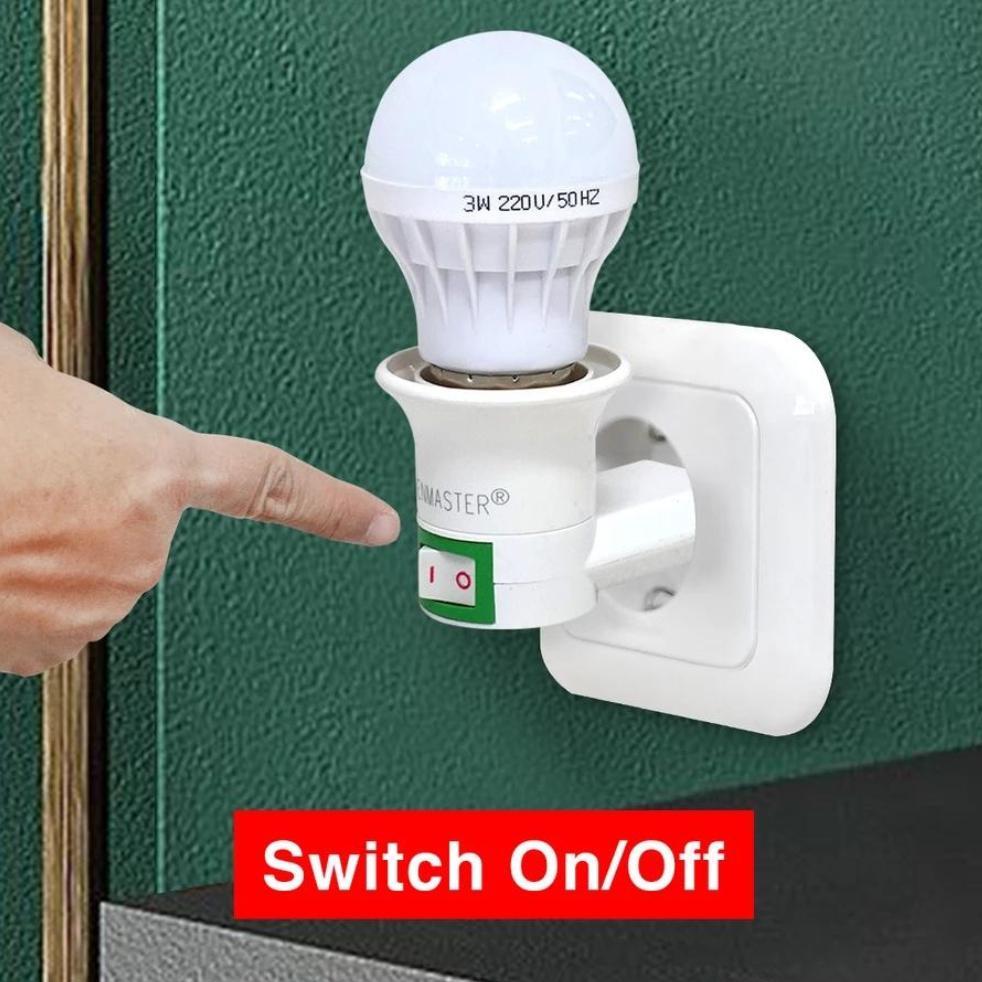 cuci gudang lampu tidur dim night light colok dinding fitting dan lampu 3 watt kenmaster