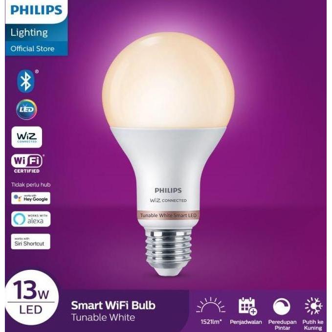 Ready Philips Smart Wifi 13w Bohlam Philips Wifi 13w Philips 13w Lampu Wifi