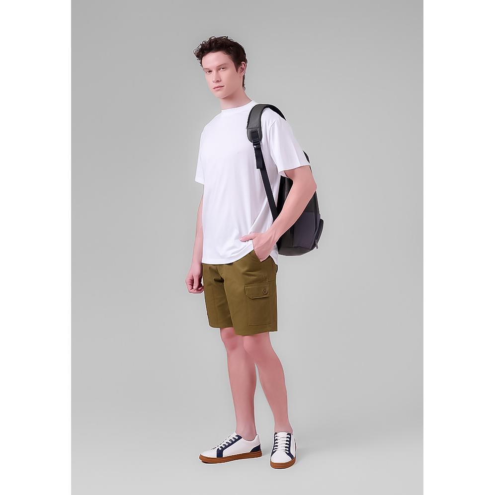 MANZONE - Kaos Lengan Pendek Pria Lingard 1 Relaxed Fit - White
