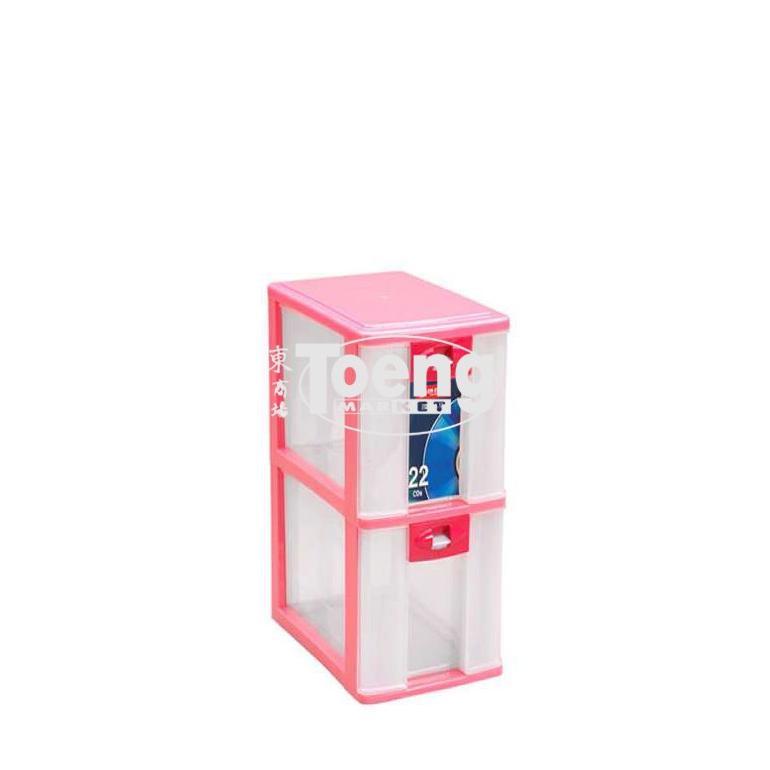 LACI PLASTIK PRESSA CONTAINER XL-2 SUSUN 2 LION STAR 023054