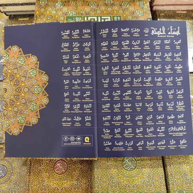 Alquran Alqosbah Duo Latin A4 - Al-Madrasah