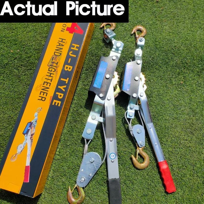 Hand Puller Rachet Tracker Hand Takel 4 TON - Katrol Sling - Hand Winch Offroad  - Hoist Takel - Tre