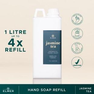 Refill Hand Soap ELMER 1000 ml - Jasmine Tea