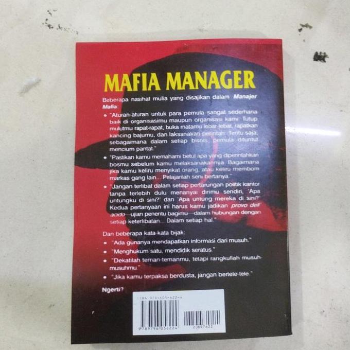 mafia manager bimbingan machiavellis bagi bisnis modern