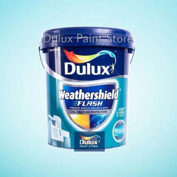 Dulux Weathershield Flash White 20 Liter Pail Tinting