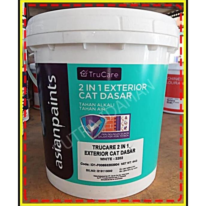 ASIAN PAINT CAT DASAR EXTERIOR TRUCARE 2in1 EXTERIOR 20KG