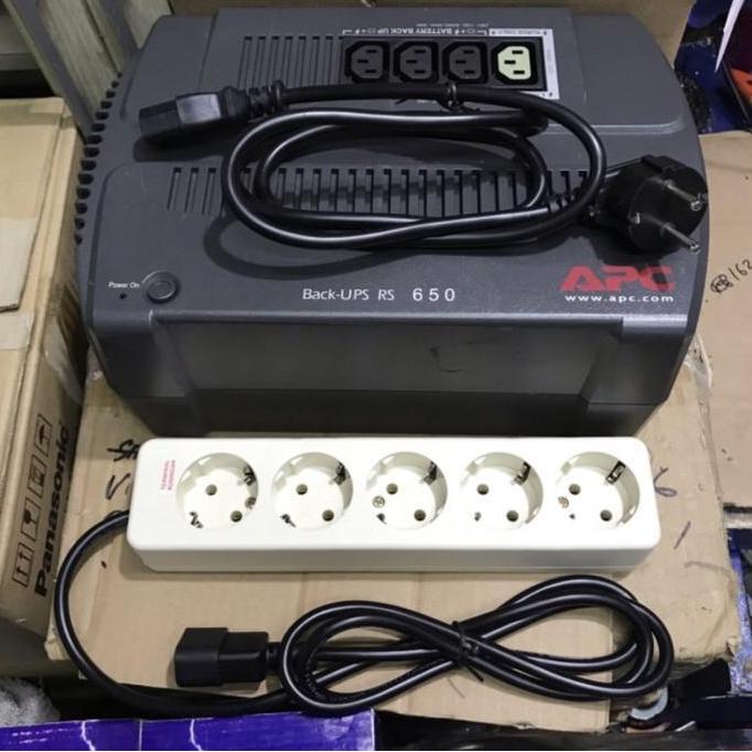 Ups Apc BX625Ci-Ms, Ups Apc 625Va sudah siap pakai cocok buat Komputer