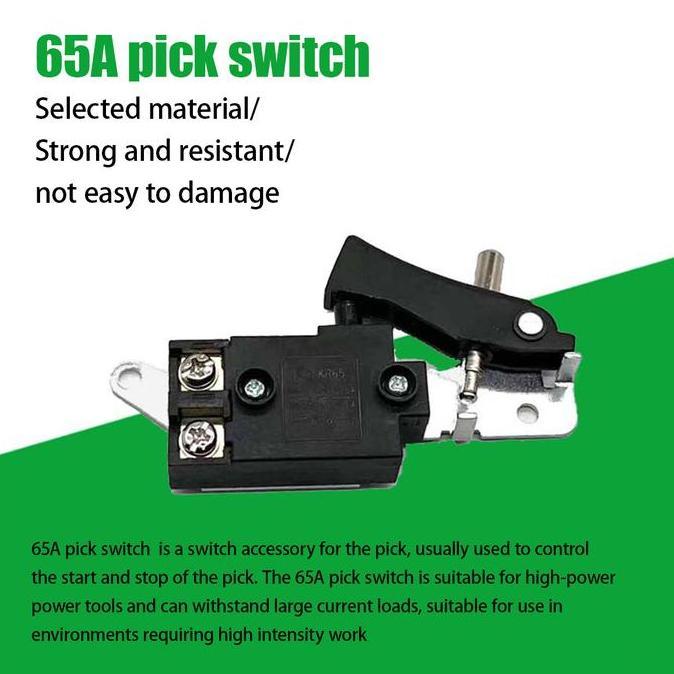 Switch Saklar Mesin Skakel Mesin Jack Hammer Demolition Bor Bobok Saklar Bor 65A