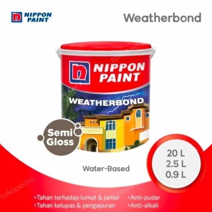 Nippon Weatherbond 20 Liter - Cat Tembok Exterior Premium