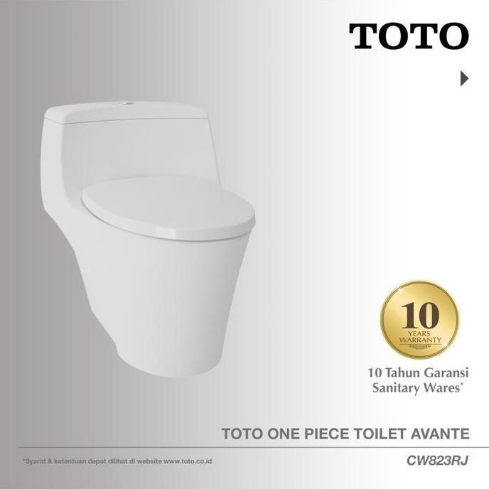 TOTO Closet CW823RJ | Closet Duduk - Kloset - Kloset Duduk