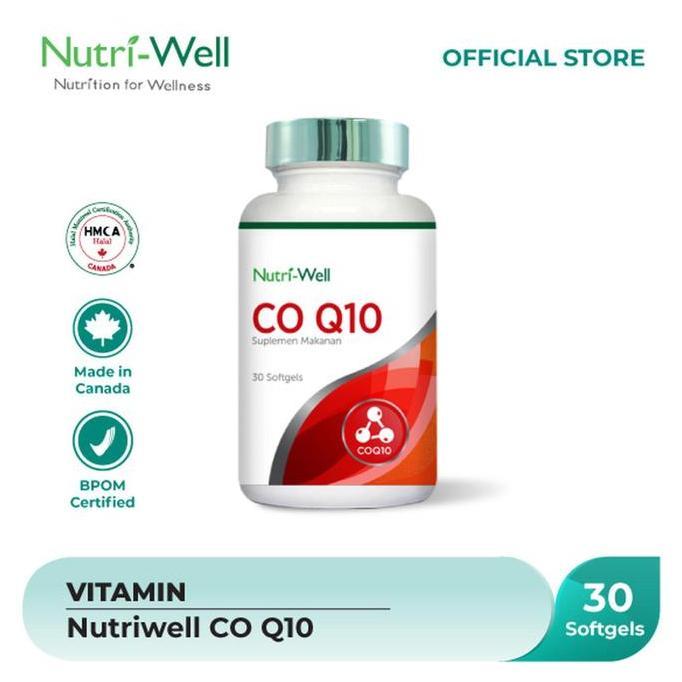 Lansungkirim- Nutriwell Co Q10 - 30 Softgels