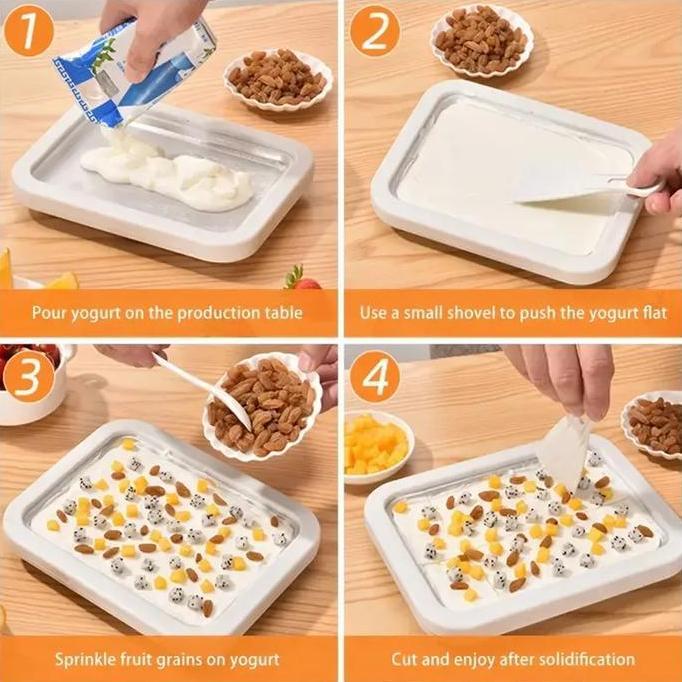 Putristore014 - Mesin Es Goreng Mesin Pembuat Es Krim Goreng Pembuat Es Krim Diy Baki Es Goreng Ice 