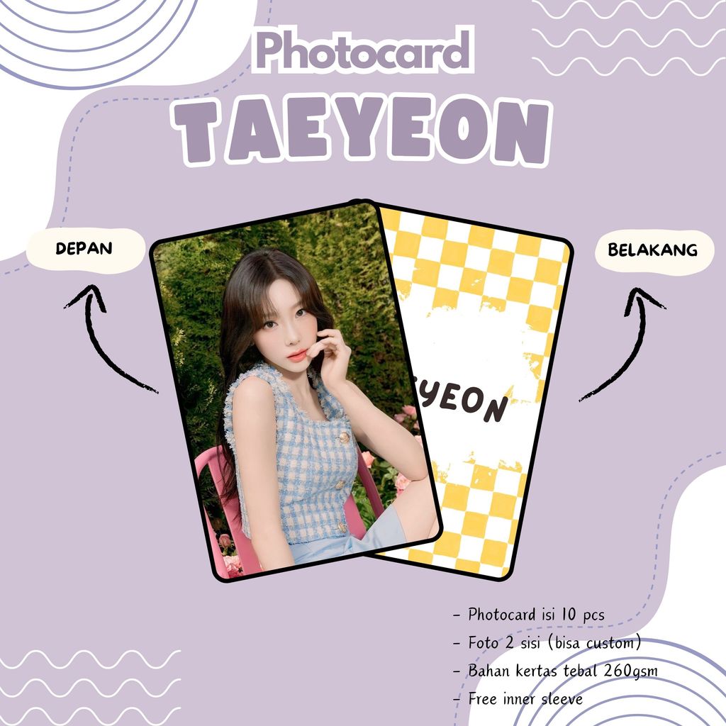 (10 PCS) PHOTOCARD TAEYEON