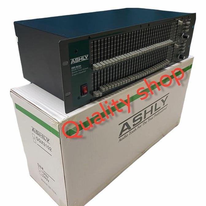 EQUALIZER ASHLY GQX-3102 made in usa baru