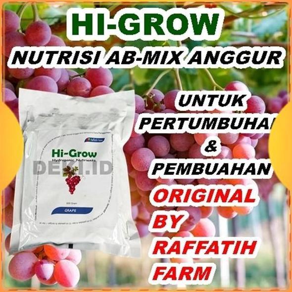 Pupuk Hi-Grow AB Mix Buah Anggur HiGrow By Raffatih Farm