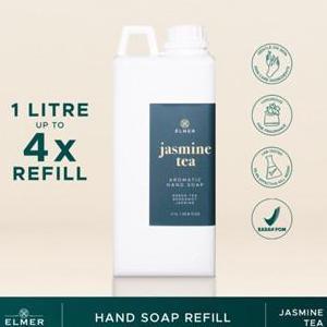 Refill Hand Soap ELMER 1000 ml - Jasmine Tea
