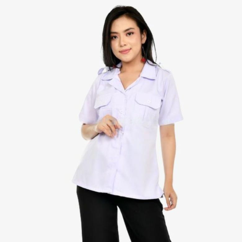 New Kemeja Pns Wanita,Kemeja Pdh Wanita,Seragam Pemda,Atasan Pdh Wanita,Atasan Pns Wanita