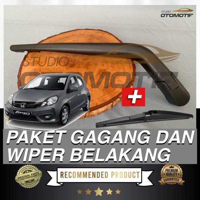 Paket Gagang Wiper Belakang Brio Satya 2012-2017 Arm Wiper Belakang