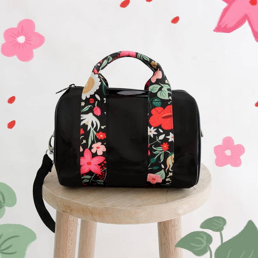 TERBARU SOVLO - MINI CARLA SLINGBAG KEMBANG NUSANTARA