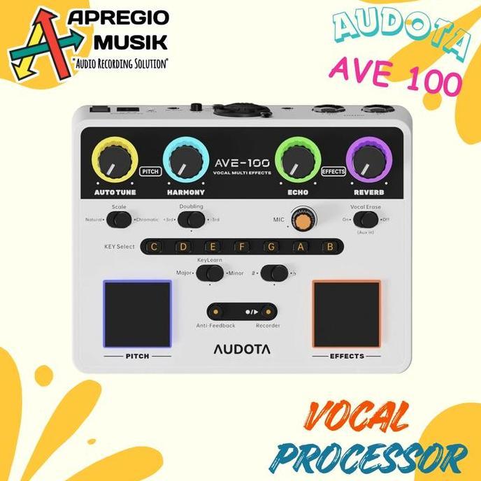 Grosir Audota Ave 100 Ave100 Vocal Multi Effects Processor Efek Vocal Bukan Tc Helicon Perform V Vg