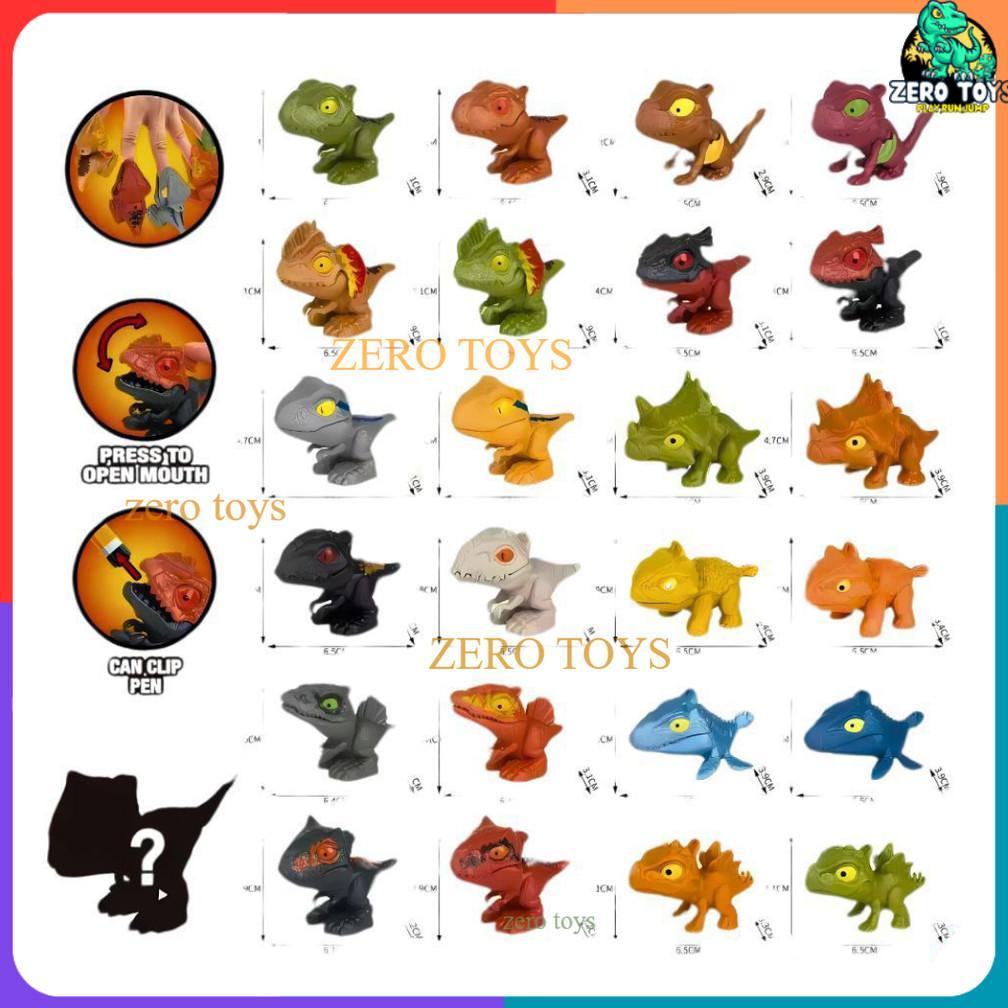 WAJIB PUNYA Figure Dinosaurus Snap Squad T Rex Indominus Pyroraptor Indoraptor Mainan Figur Dino