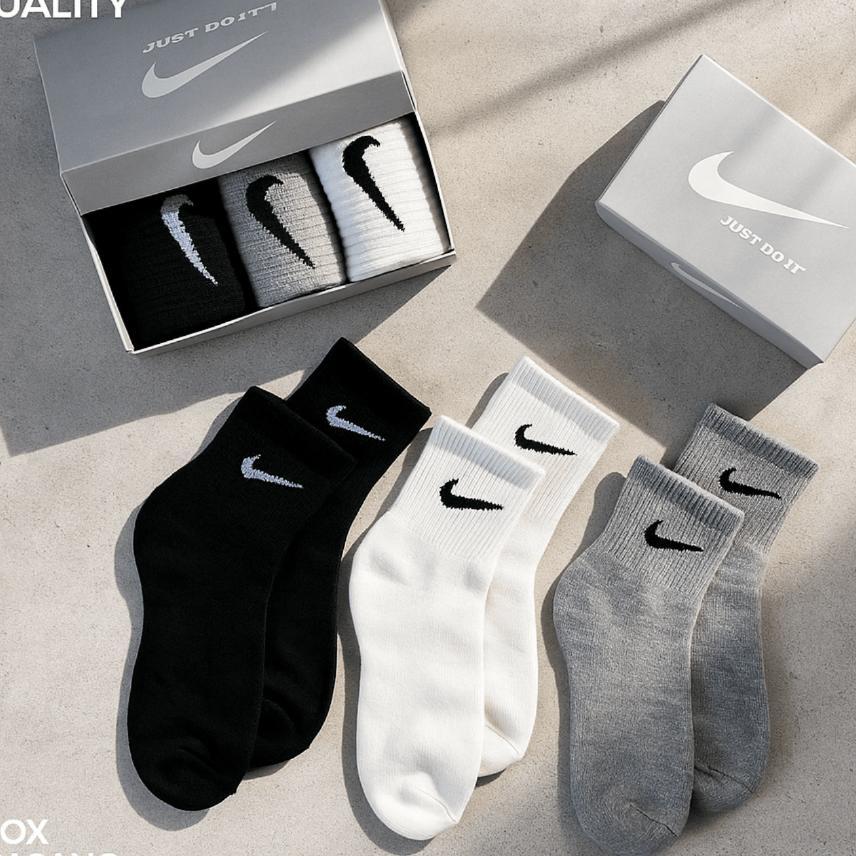 Nike Sock/ Kaos Kaki Nike / Nike Sock Original Indonesia Bnwb/ Kaos Kaki Ankel Original Terry Qualit