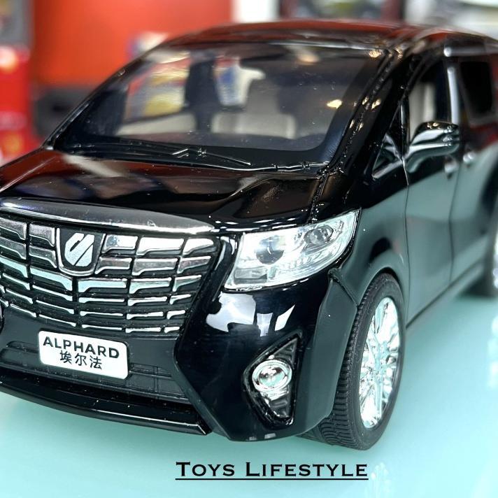 Mainan Mobil Diecast Xlg Alphard 1:24 (Bagus)