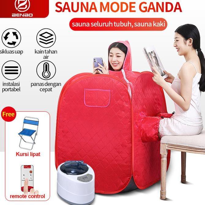 Dobel Sauna Portable Sauna Steam Alat Pelangsing Tubuh Alat Sauna Room
