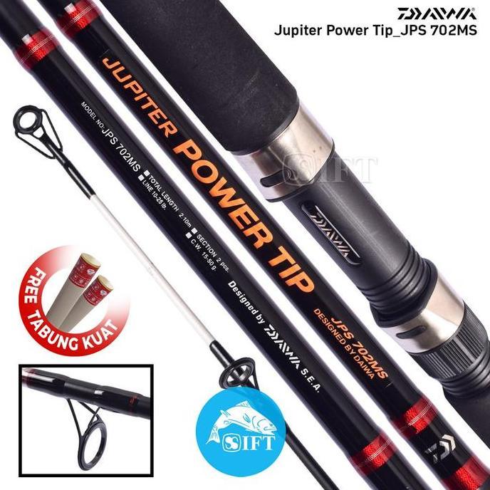 Joran Daiwa JUPITER Power Tip | 502 | 562 | 602 | 662 | 702 | Spinning