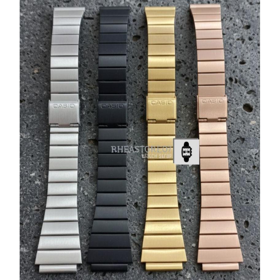 Strap Tali Jam Tangan Casio Iluminator Rantai Rantai Jam Tangan Casio F91 Rantai Casio Stanlees Stel