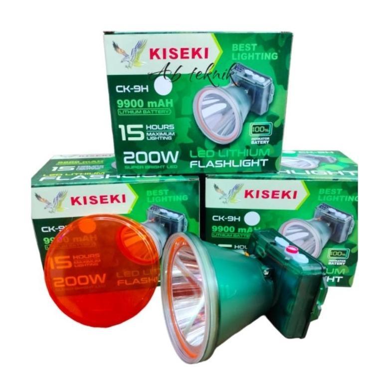 senter kepala kiseki 200 Watt // 300watt ultralite super terang