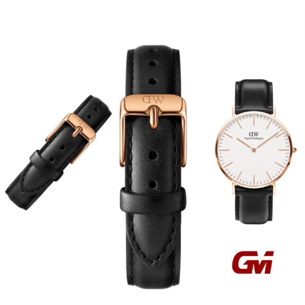 Sheffield Strap Rose Gold Daniel Wellington Black Strap Dw Kulit 14Mm 16Mm 18Mm 20Mm 22Mm