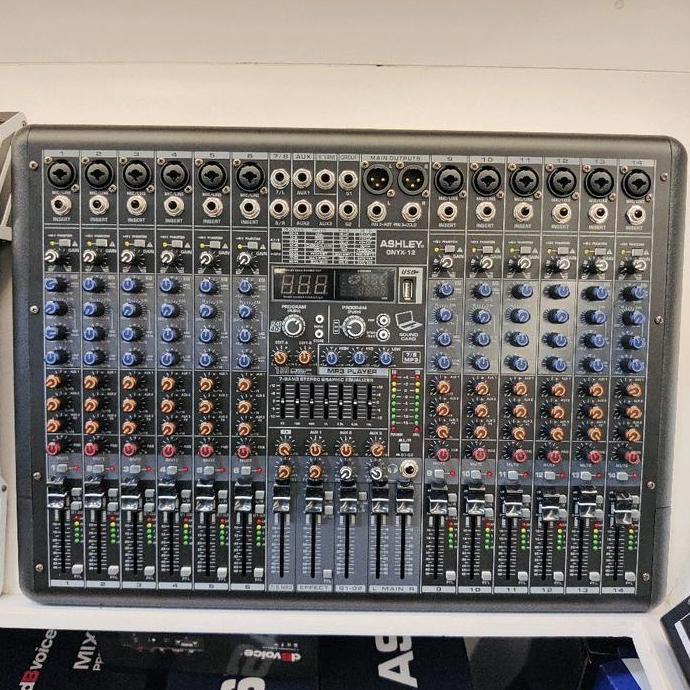 Murah Mixer Audio Ashley Onyx12 Onyx 12