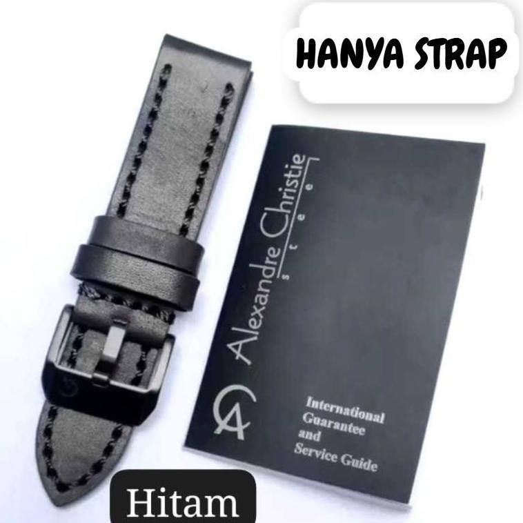 Strap Tali Jam Tangan Pria 26Mm Alexandre Christie Ac9205 / Ac 9205Kulit Watches / Sale