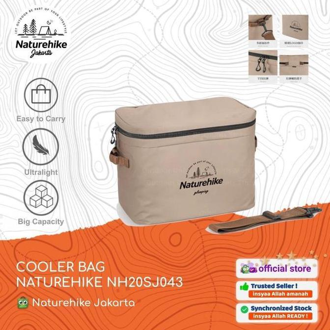 COOLER BAG NATUREHIKE NH20SJ043 TAS / BOX PENDINGIN MAKANAN MINUMAN