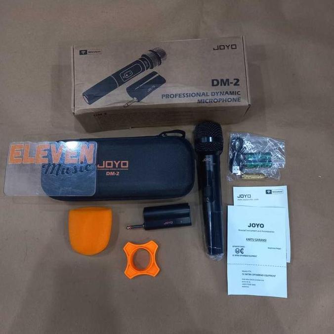 Promo Joyo Dm2 Mic Wireless Single Dynamic Microphone Dm 2 Original