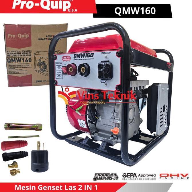Murah Proquip Qmw 160 Welding Generator Las Mesin Genset Las 2 In 1 Qmw160