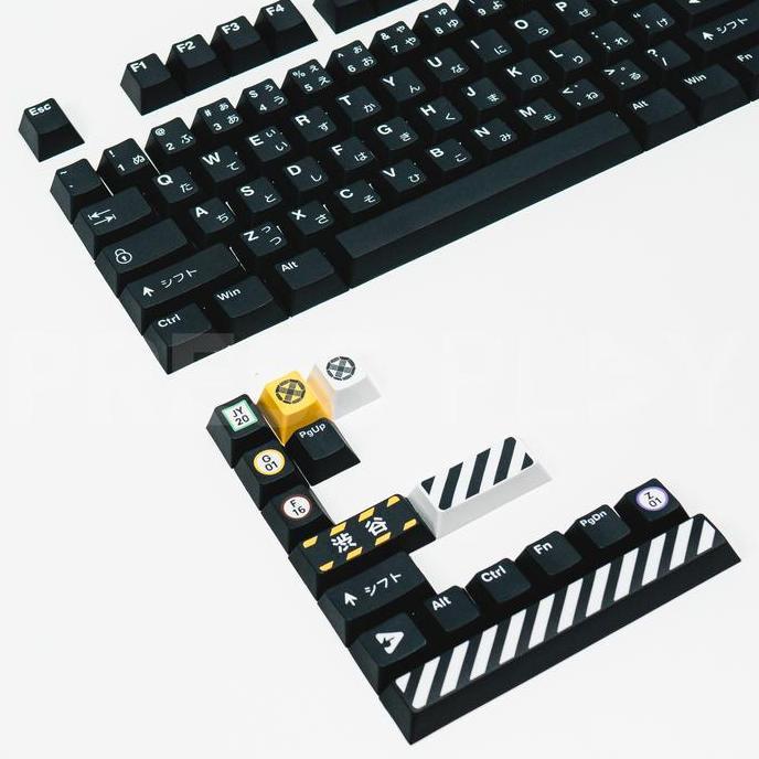 Potere- Ppbt Shibuya Pbt Dye Sub Keycap Set Root By Press Play