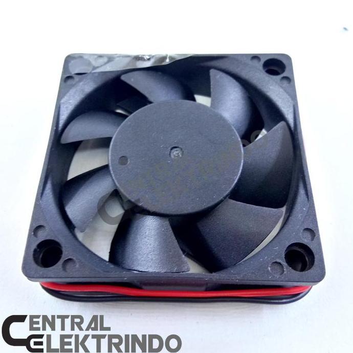 Motero- Fan Dc 24V |Kipas Dc 24V 6Cm Tebal 6X6X2,5 Cm
