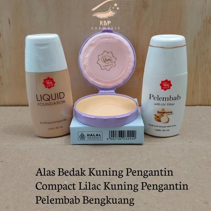 Viso- Paket Viva Alas Bedak + Compact Powder + Pelembab Bengkoang