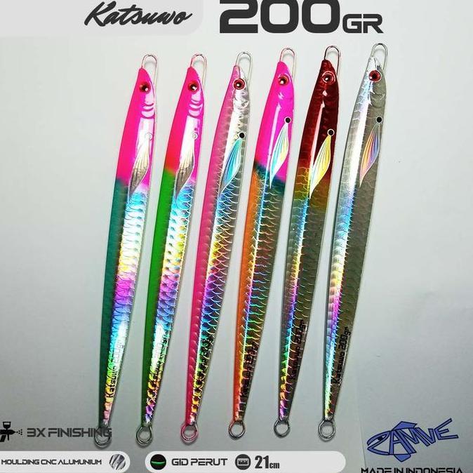 Metal Jig Zamve Katsuwo 200Gr Metal Jig 200Gr Metal Jig 200Gram Diskon