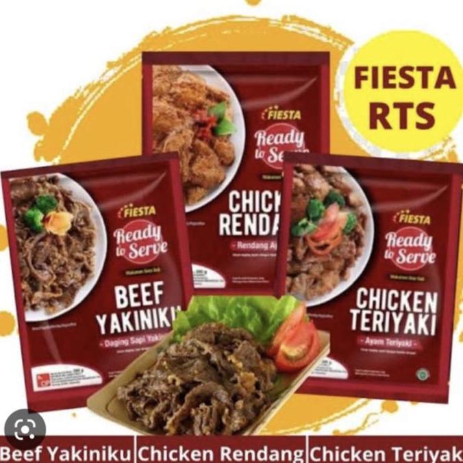 Carne- Fiesta Ready To Serve Beef Rendang / Beef Yakiniku /Chicken Teriyaki