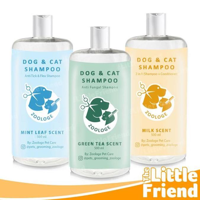 Shampoo Conditioner 2in1/Anti Jamur/Anti Kutu Khusus Anjing Kucing Wangi Harum Kualitas Terbaik - Sh