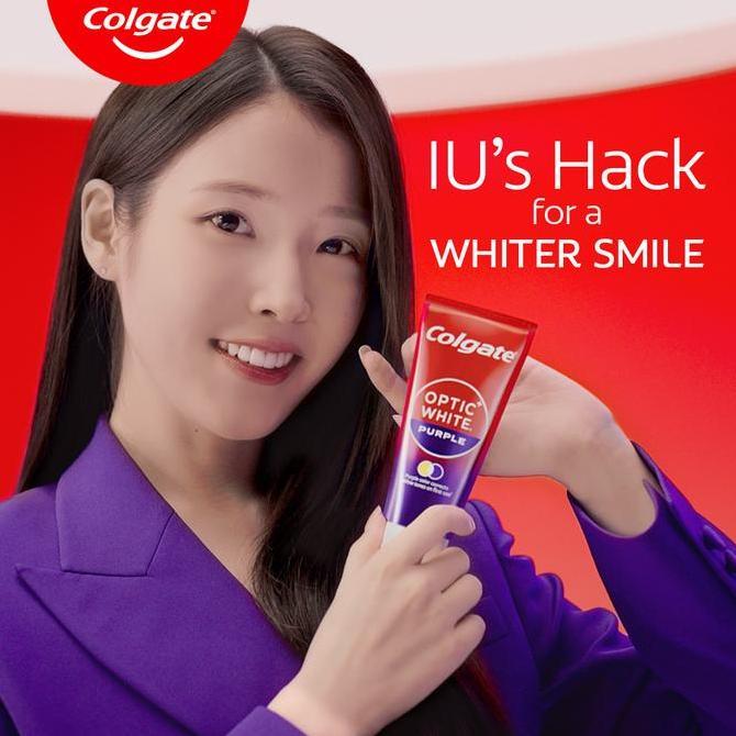Sehatbersih- Colgate Optic White Purple Tootaste Pack Of 4 Free Iu Exclusive Limited Edition Totebag