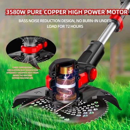 Makita Mesin Pemotong Rumput Listrik 388V Dengan Baterai Dan 2 Baterai