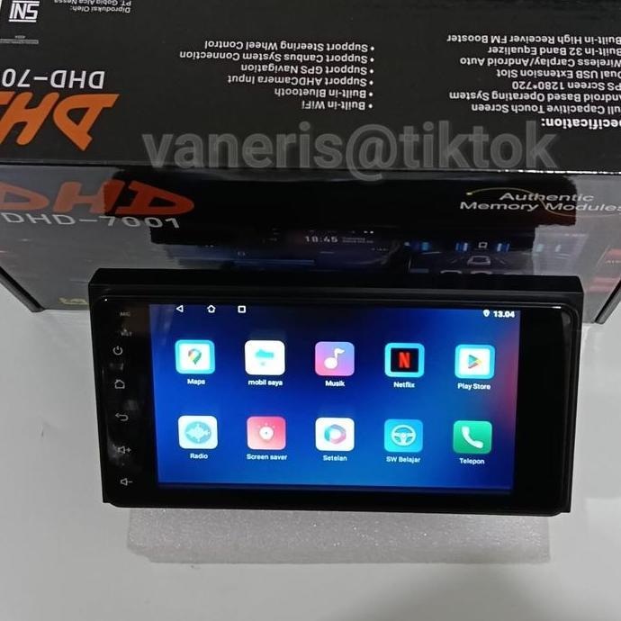 TERLARIS DHD-7001T - HEADUNIT DOUBLE DIN ANDROID DHD 7 INCH PLUG AND PLAY INNOVA LAMA - CALYA SRA - 