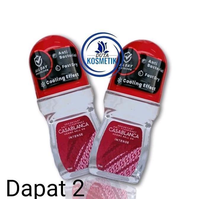 Readybanyaknih- Botol Casablanca Deo Roll On Pria/Nita Deodorant Tubuh